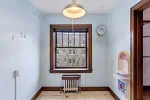 Let’s call it what it is: a fixer-upper with fabulous morning light and a full-on glow-up in its future. The east-facing kitchen nook catches the sunrise and features an original built-in phone shelf just begging for your boldest paintbrush. The kitchen and bath are ready for reinvention, while the rest of the home—glass doorknobs, rich wood trim, and sunny spaces—sets the stage for a standout revival. Quirky? Absolutely. Full of potential? Even more so.