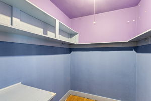 Colorful bonus nook ready for your wardrobe, workstation, or wildly creative studio vibes.