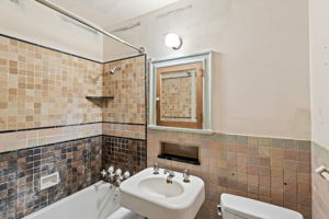 Not quite spa-ready, but the charm (and plumbing) is all here—just waiting for your magic touch.