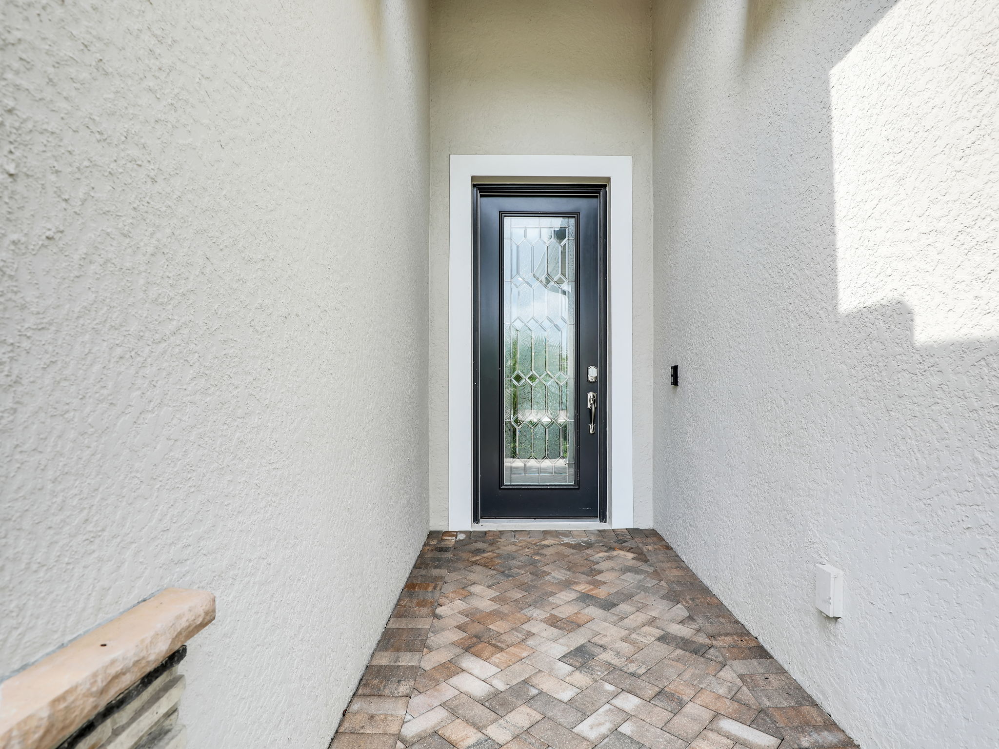 Paver Driveway and walkway to front door