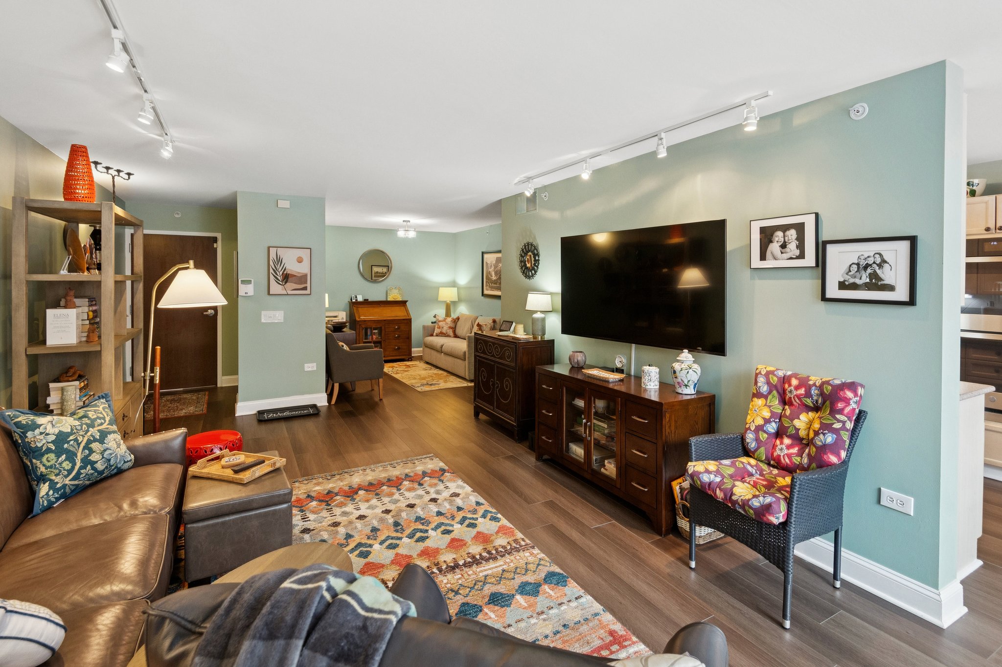 1633 2nd St Living Room & Family Room