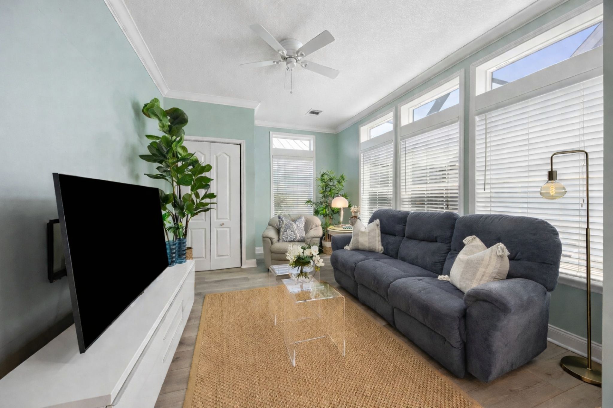 ... with the family room just beyond, creating a natural extension of the kitchen.