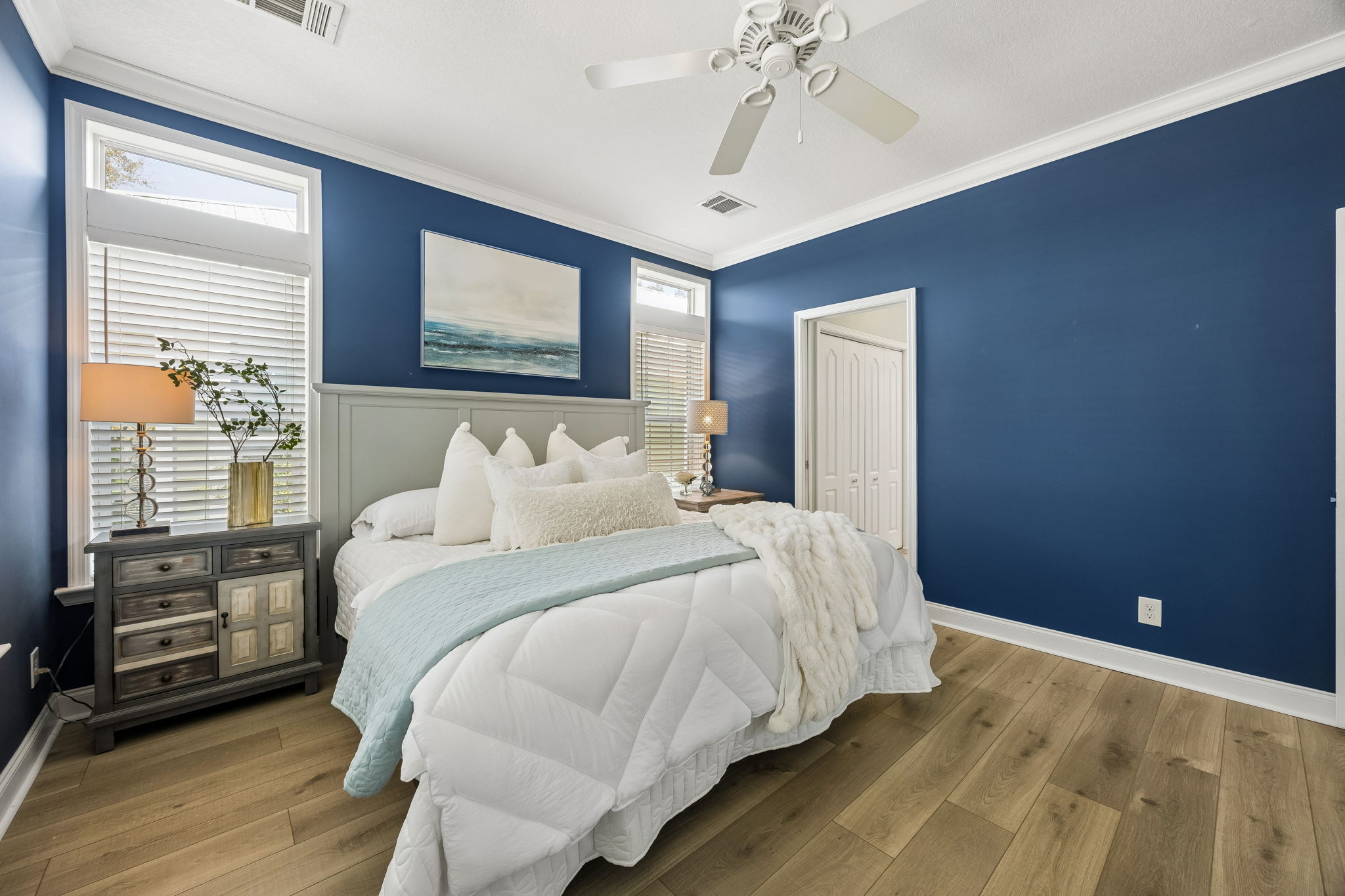 Wrapped in windows and set apart from the main living areas ...