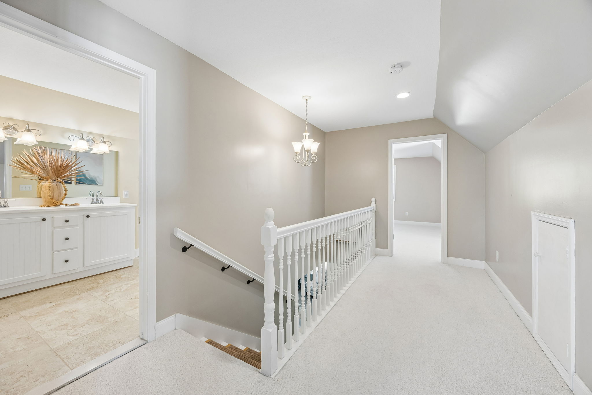 ... where a generously sized hallway creates more than just circulation space.