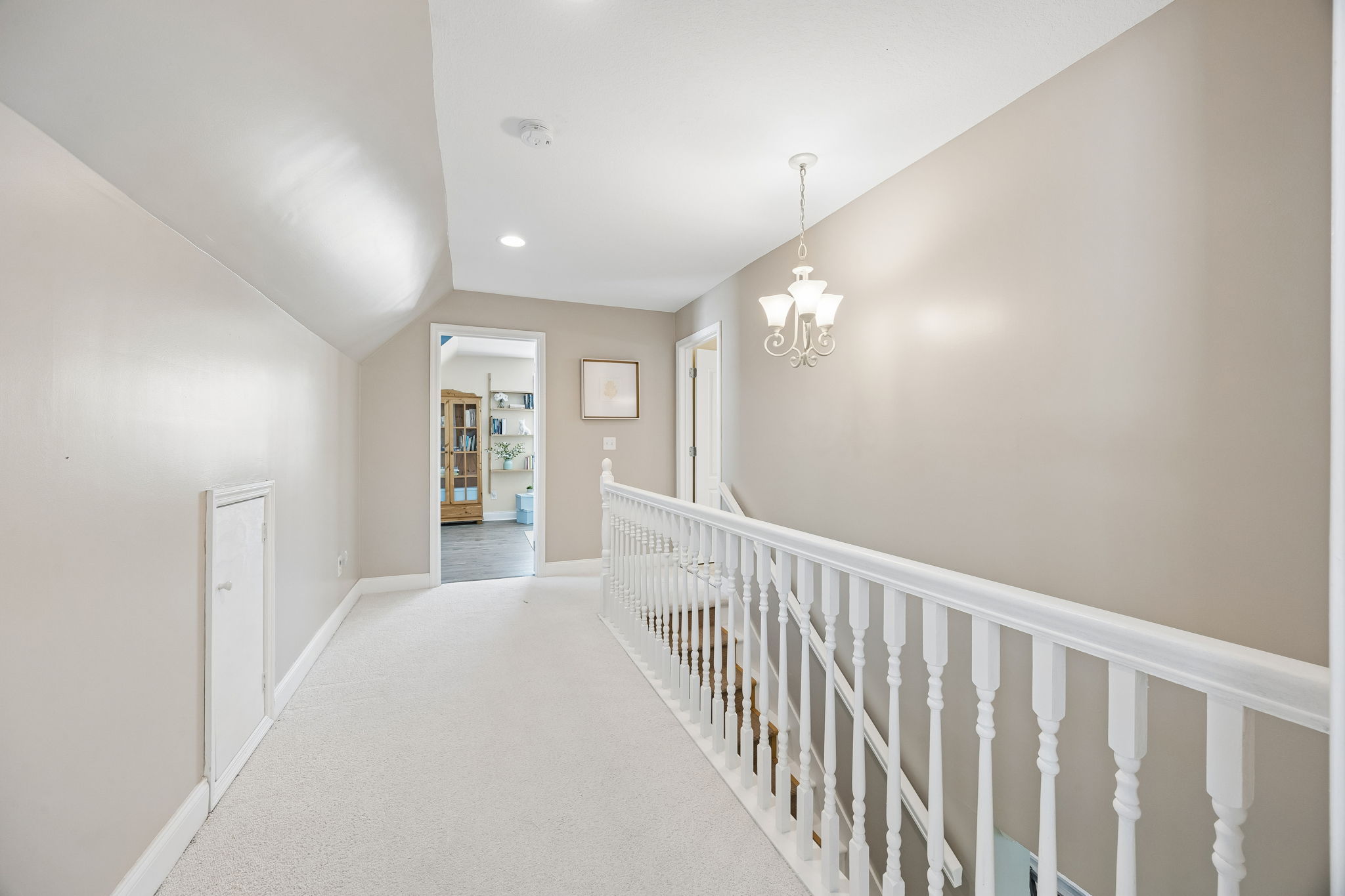 Wide enough for a desk, reading nook, or a meaningful heirloom piece, it adds flexibility and presence to the upper level.