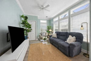 ... with the family room just beyond, creating a natural extension of the kitchen.