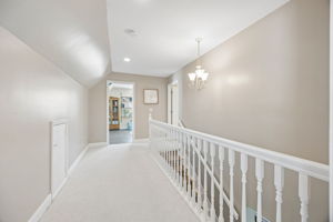 Wide enough for a desk, reading nook, or a meaningful heirloom piece, it adds flexibility and presence to the upper level.