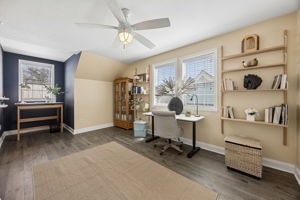 ... showing how easily the space can adapt