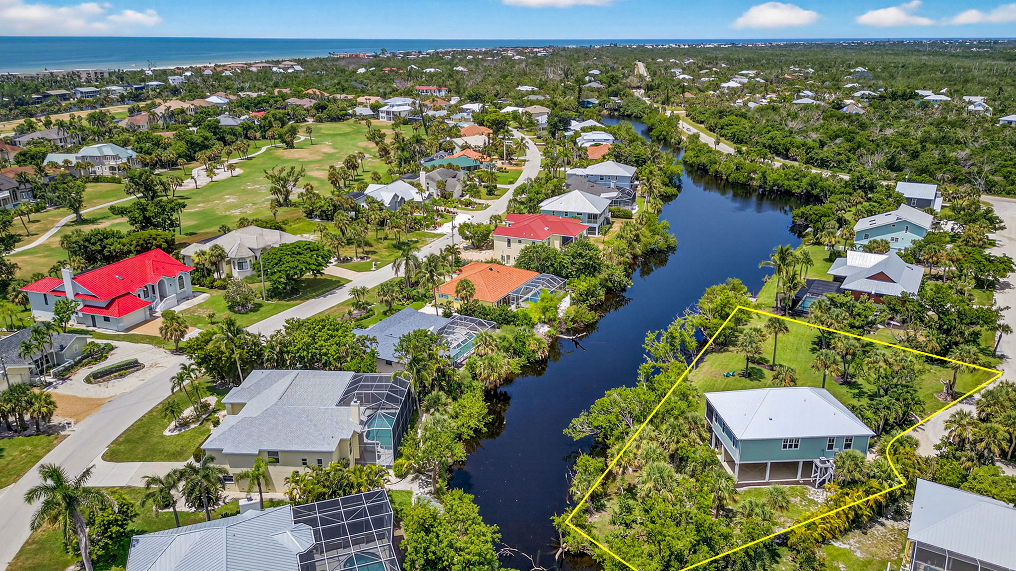 Aerial View 1 -Lot Lines