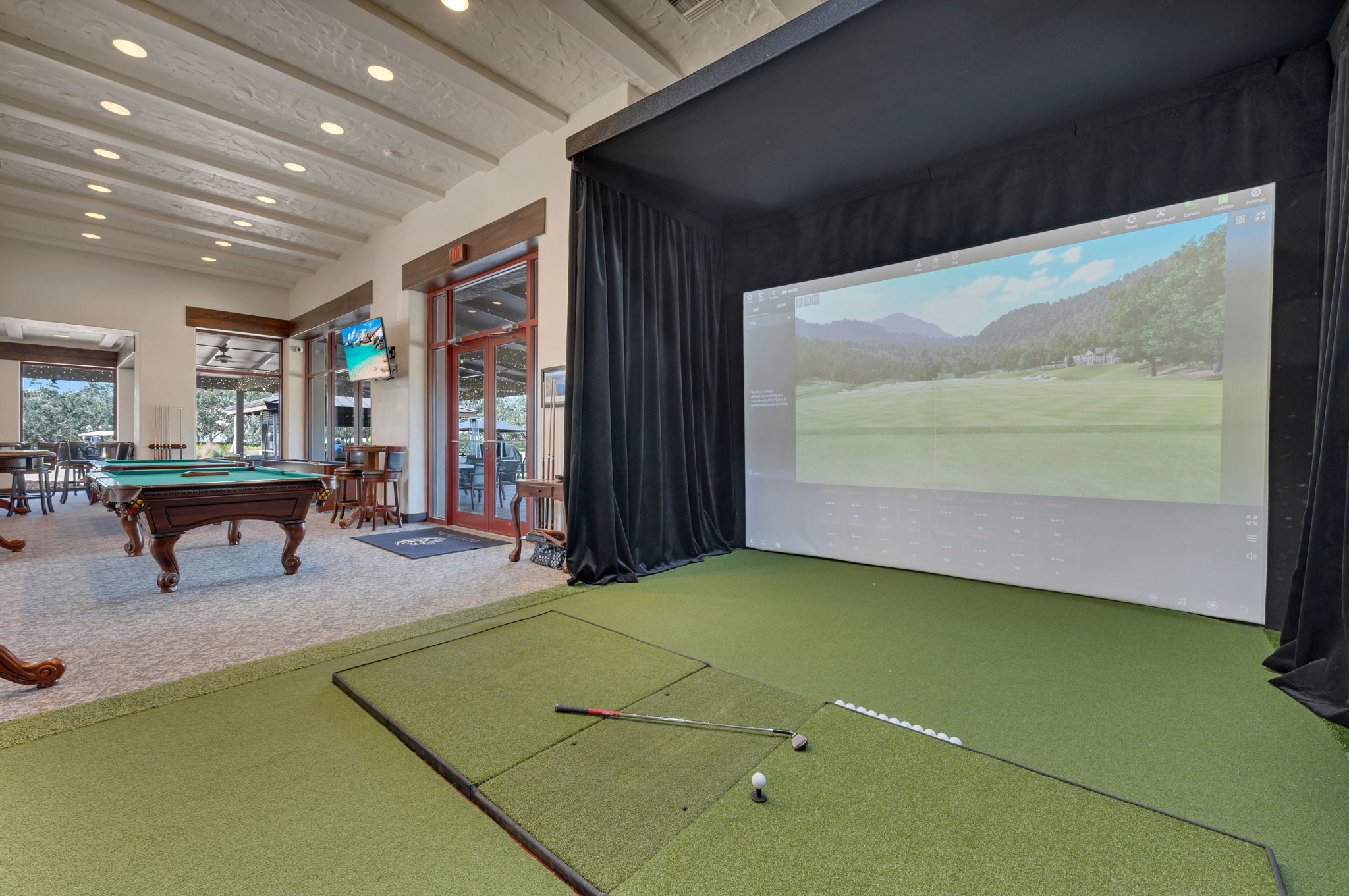 36-print-Driving Range Pool Room