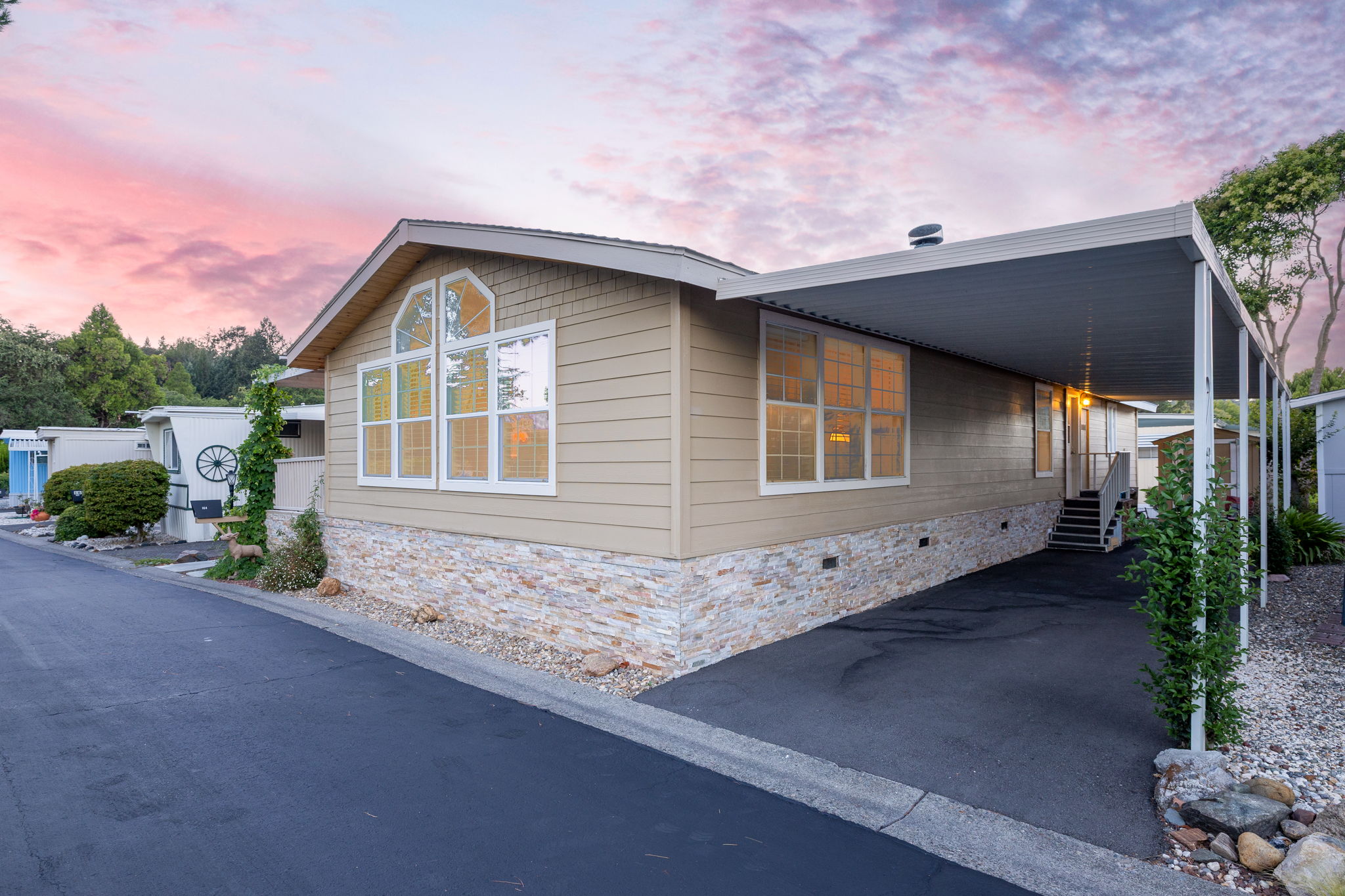 Front Right Corner Exterior Facade