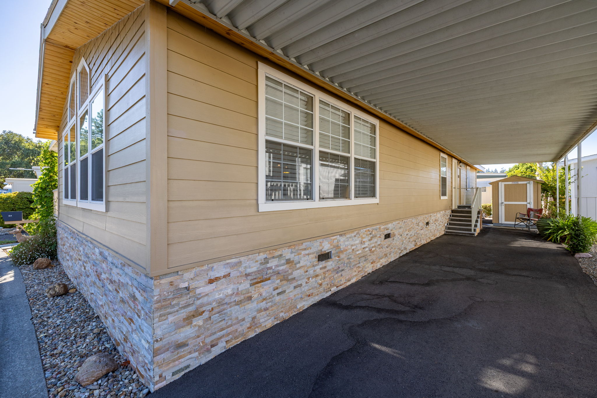 2-car Carport / Tuff Shed