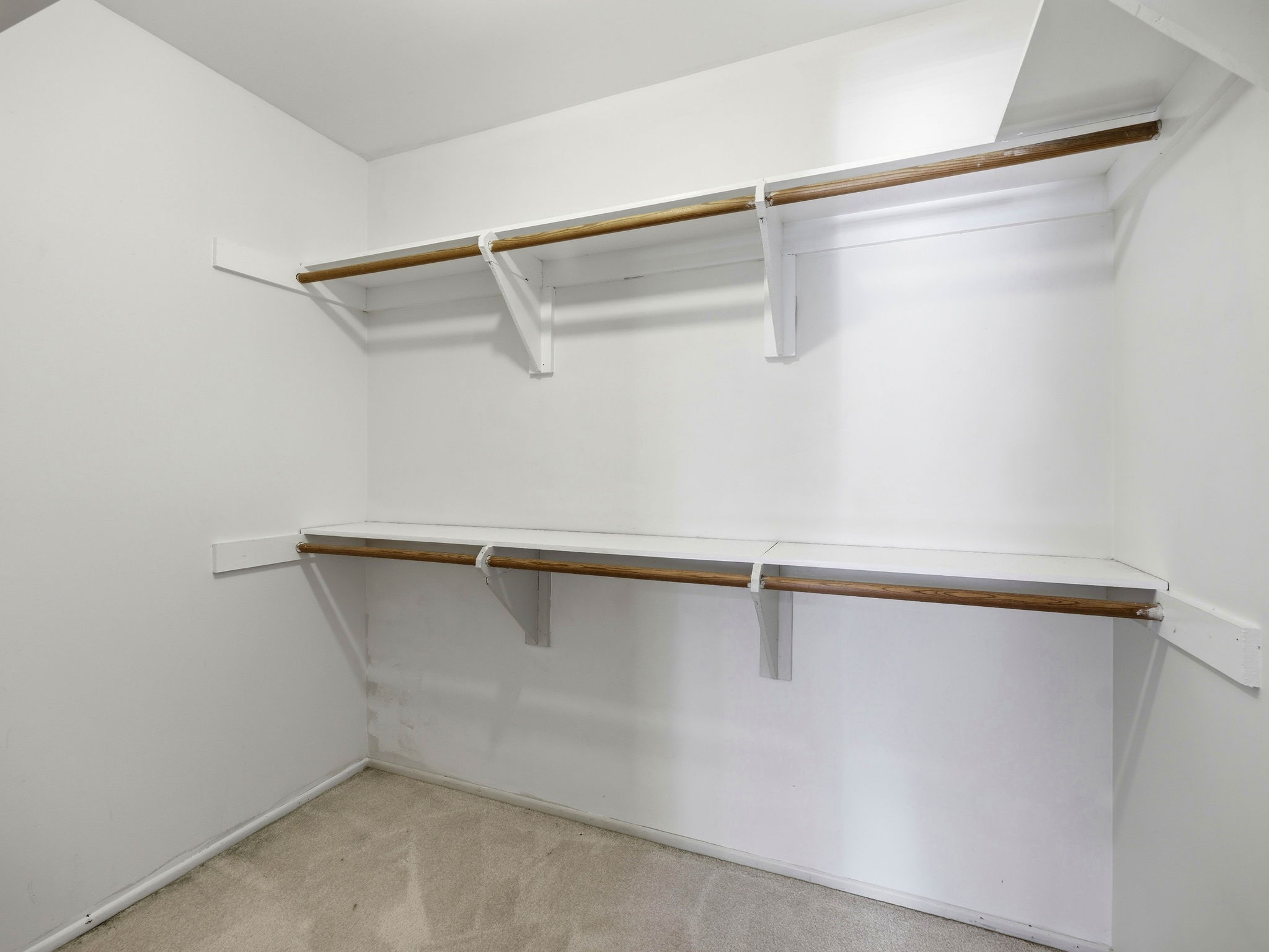 Walk-in closet for the 2nd bedroom