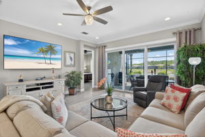 Spacious great room comfortably seats 7!