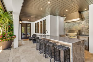 Outdoor Kitchen Bar 1 of 2