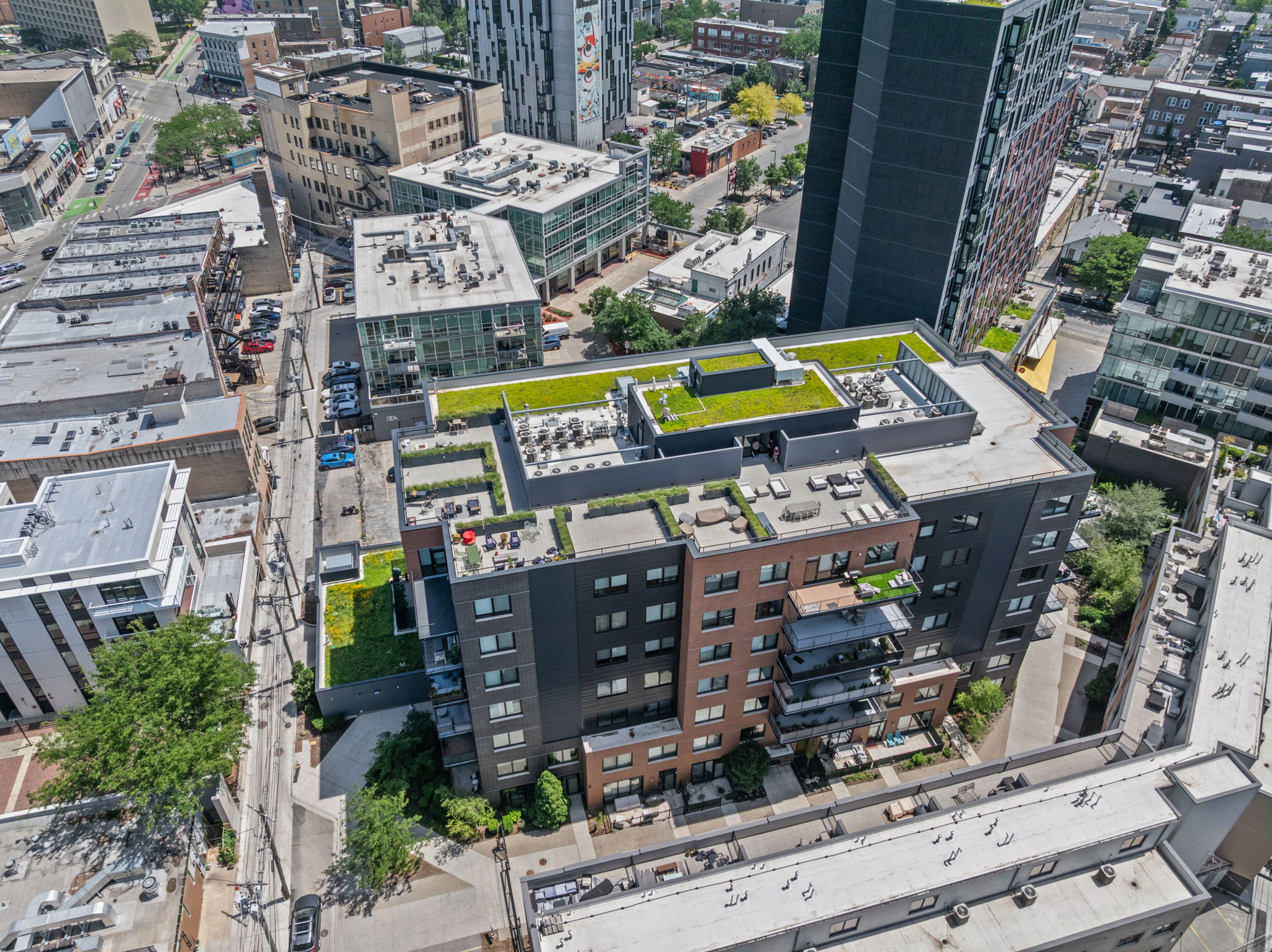 Drone Shot - Green Roof