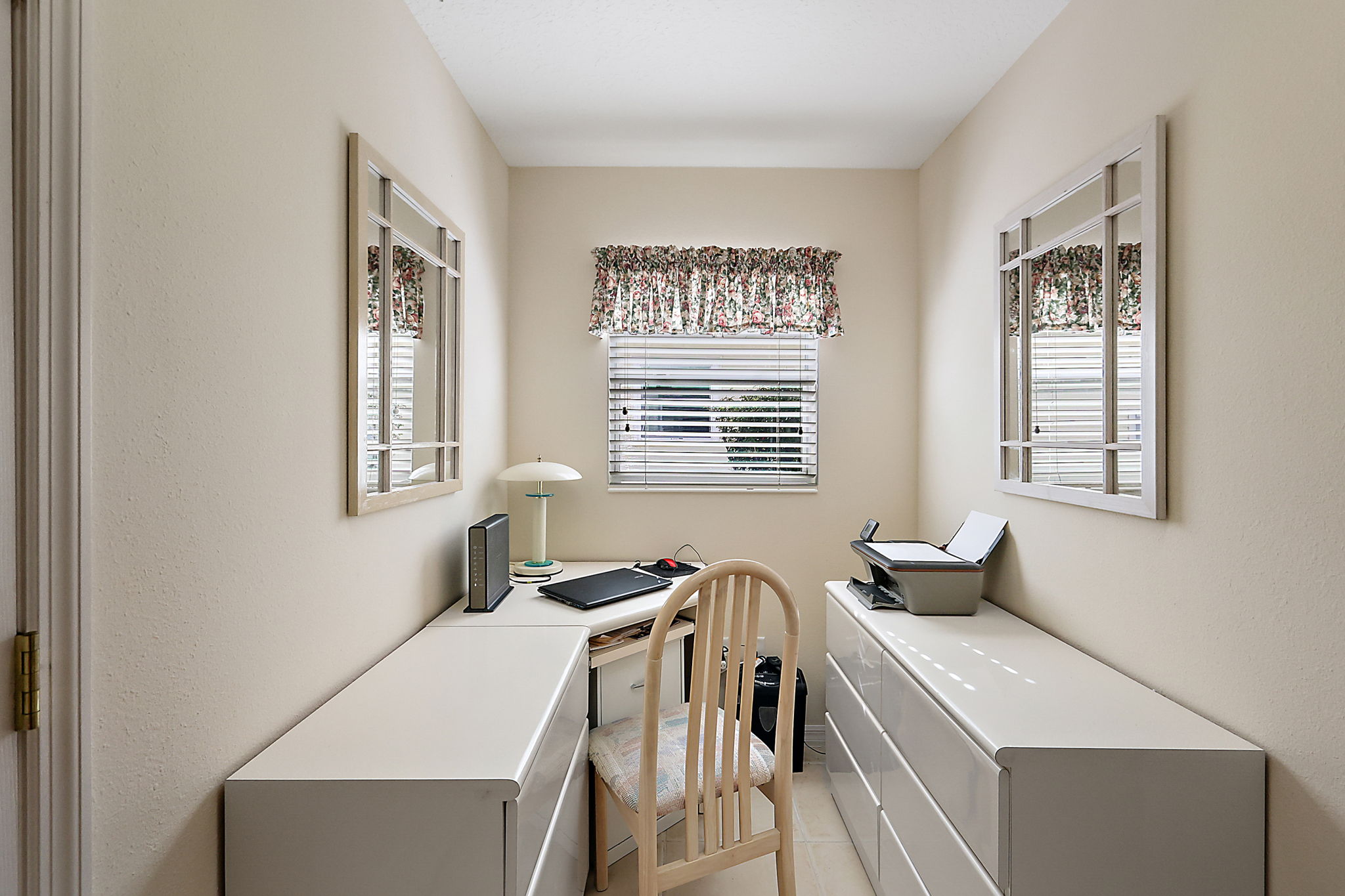 Office in Laundry Area