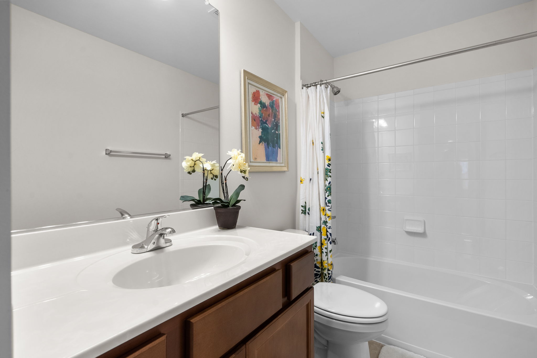 Full Bath on Upper Level