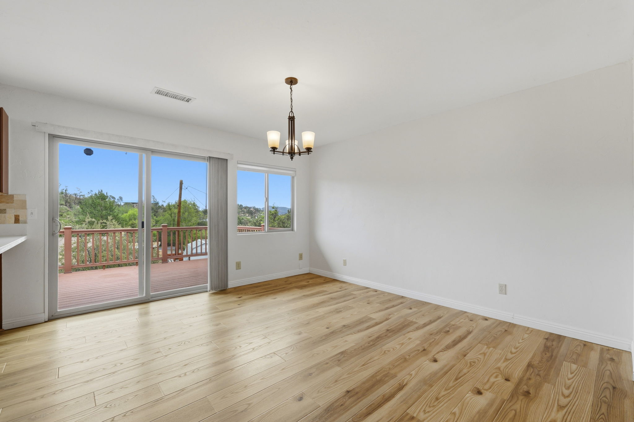 Dining Room with Deck Access