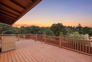 Back Deck at Twilight