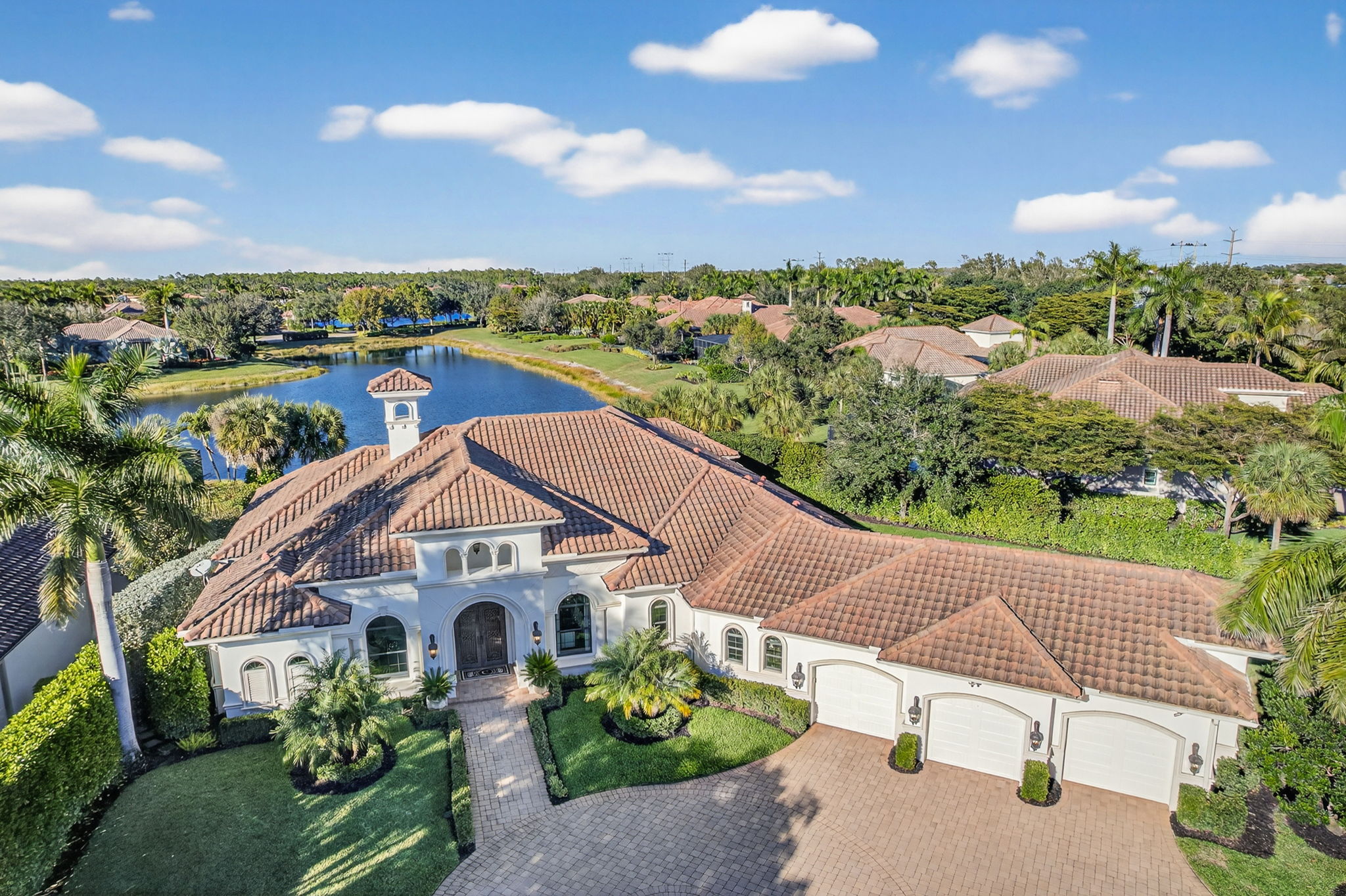 Aerial Front Exterior 1