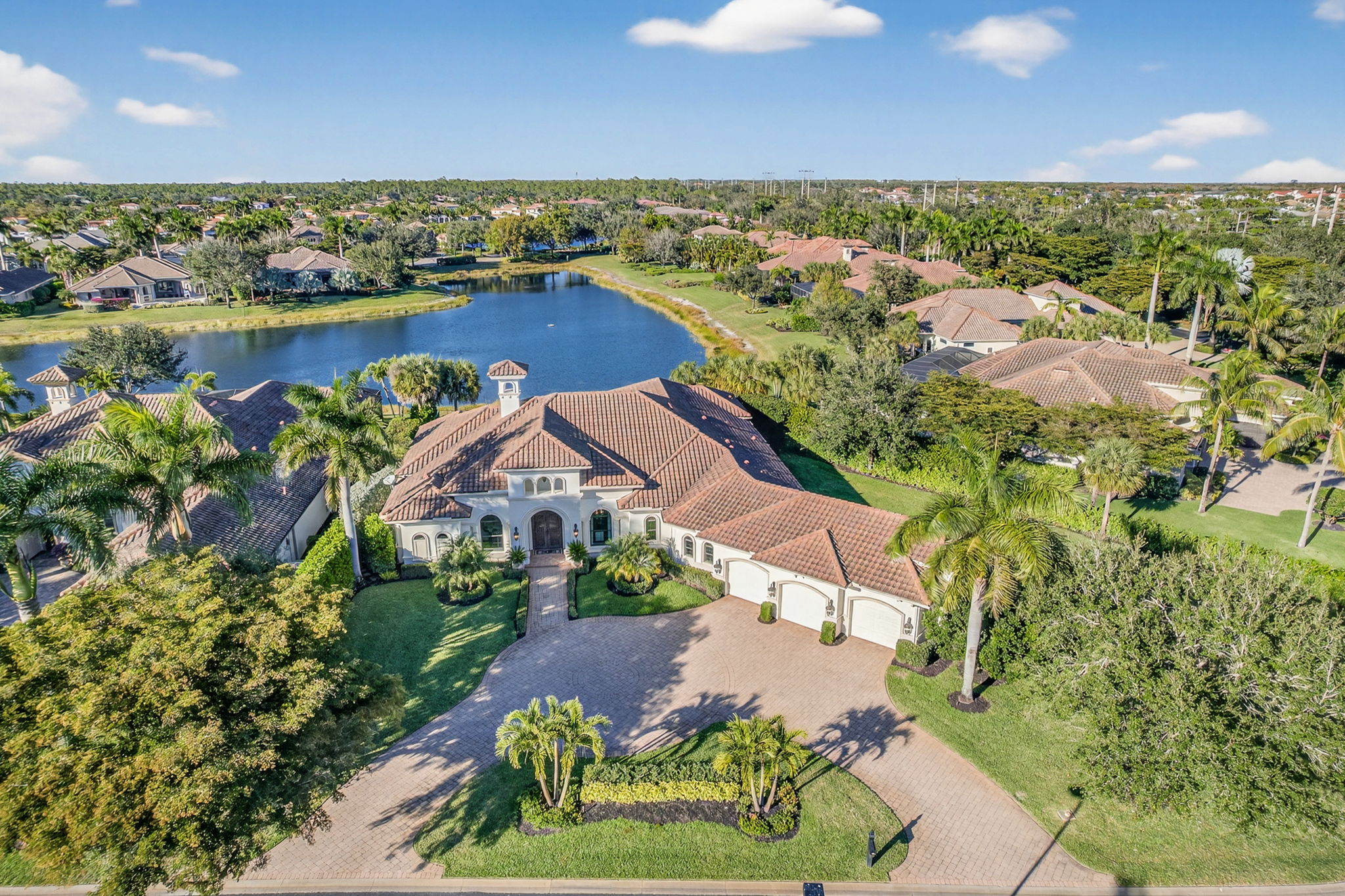 Aerial Front Exterior 4