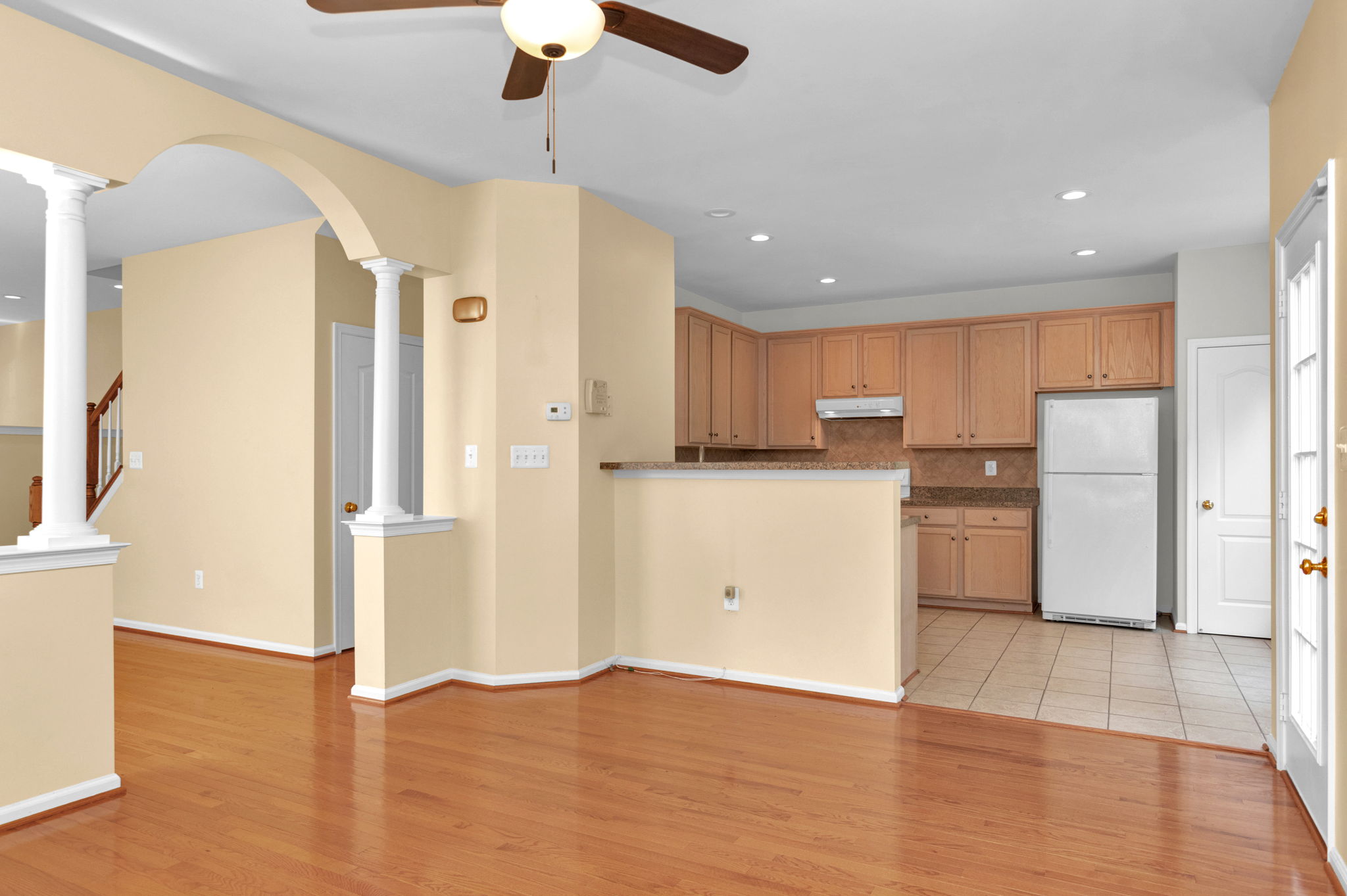 Family room off the kitchen!