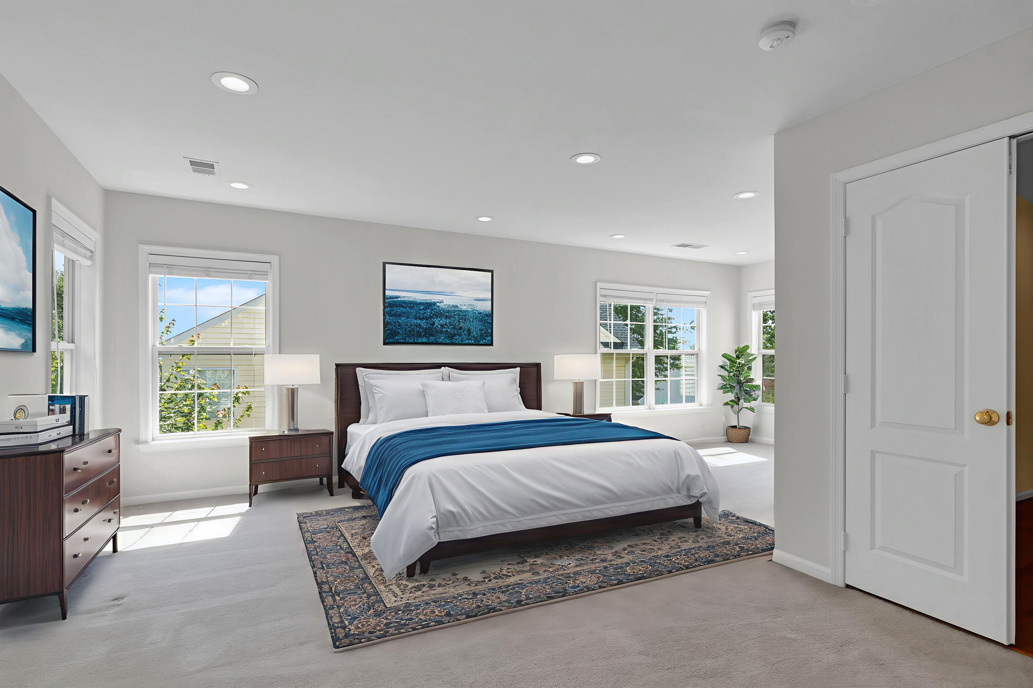 Primary Suite (virtually staged)