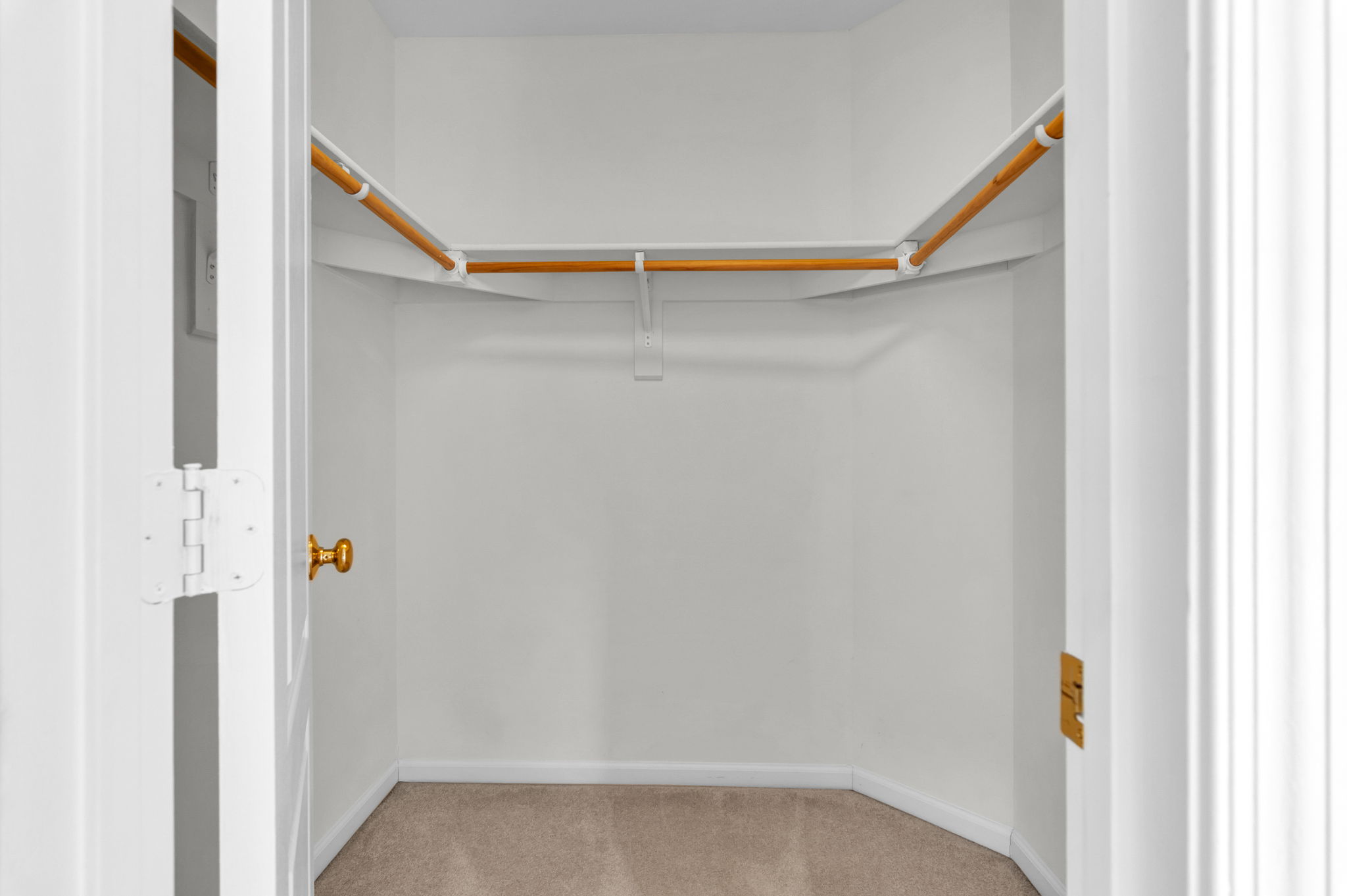 with walk-in closet!