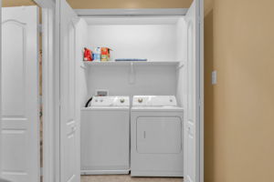 Upper level laundry!