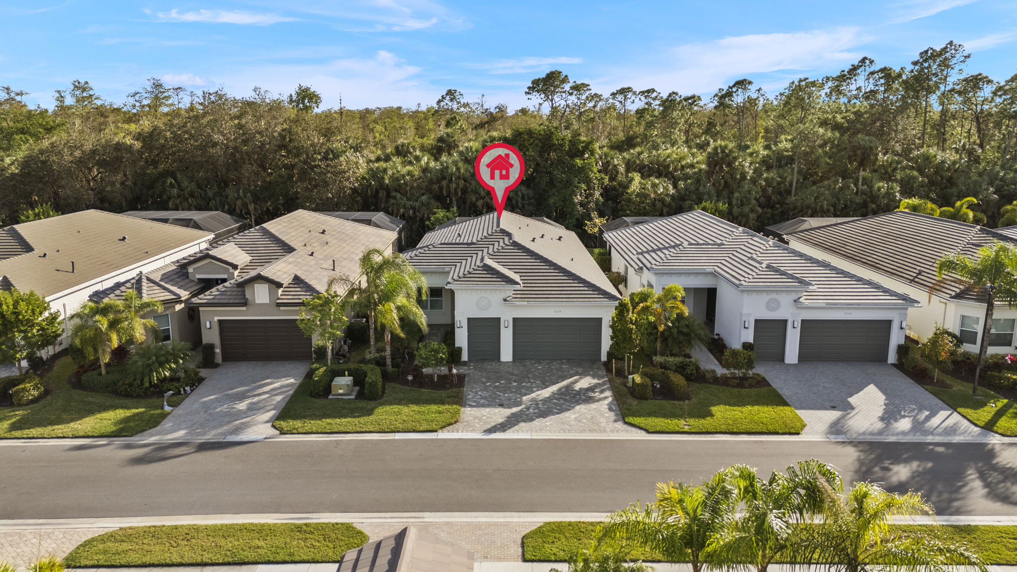 Aerial Front Exterior 2 of 3 -Marker