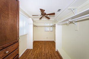 Bedroom 1 Walk-in Closet