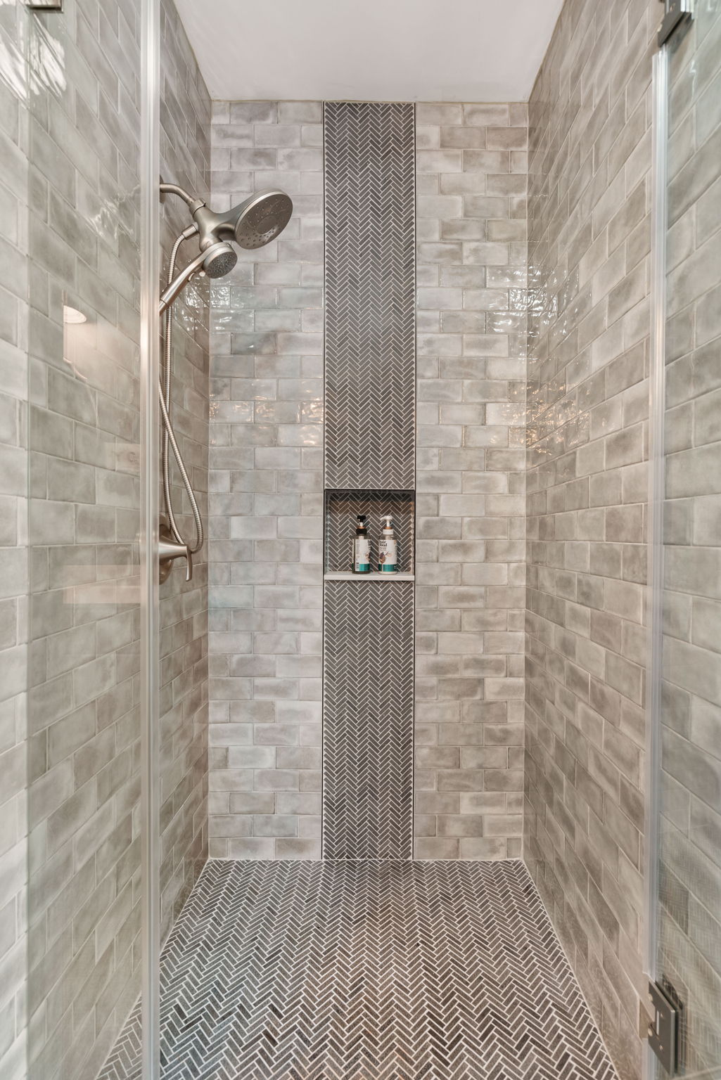 Luxury tile shower