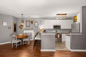 Kitchen and Dining area