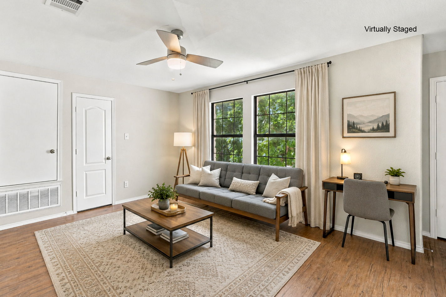 Virtually Staged Loft