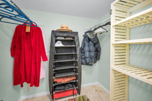 Primary Bedroom Walk-in Closet