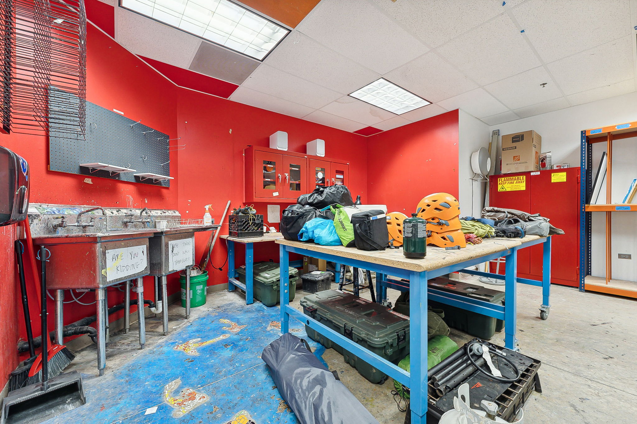 Art Room Sink Area