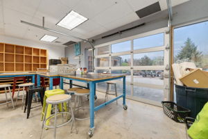 Art Room overhead door