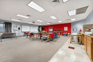 Red  Classroom #2 with Window