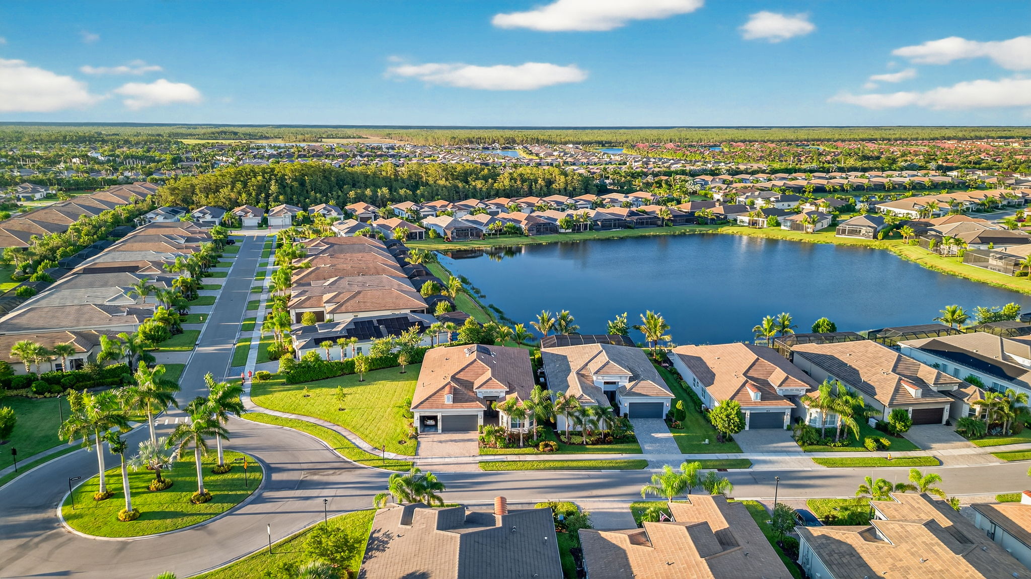 Aerial Front Exterior 1