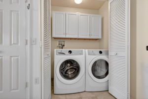 Interior Laundry Closet