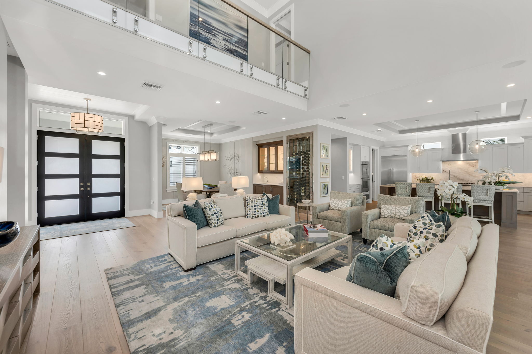 Living - Foyer - Kitchen