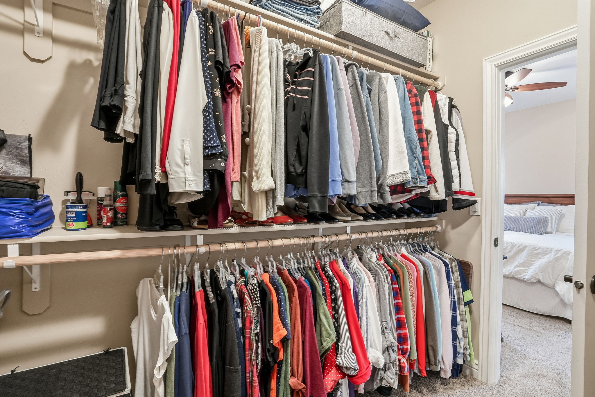 Primary Walk-in Closet