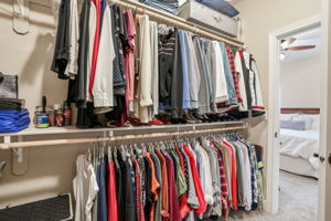 Primary Walk-in Closet