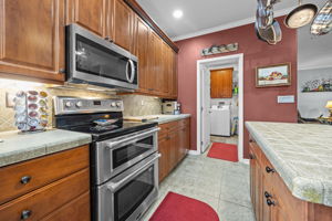 Kitchen to Laundry Room