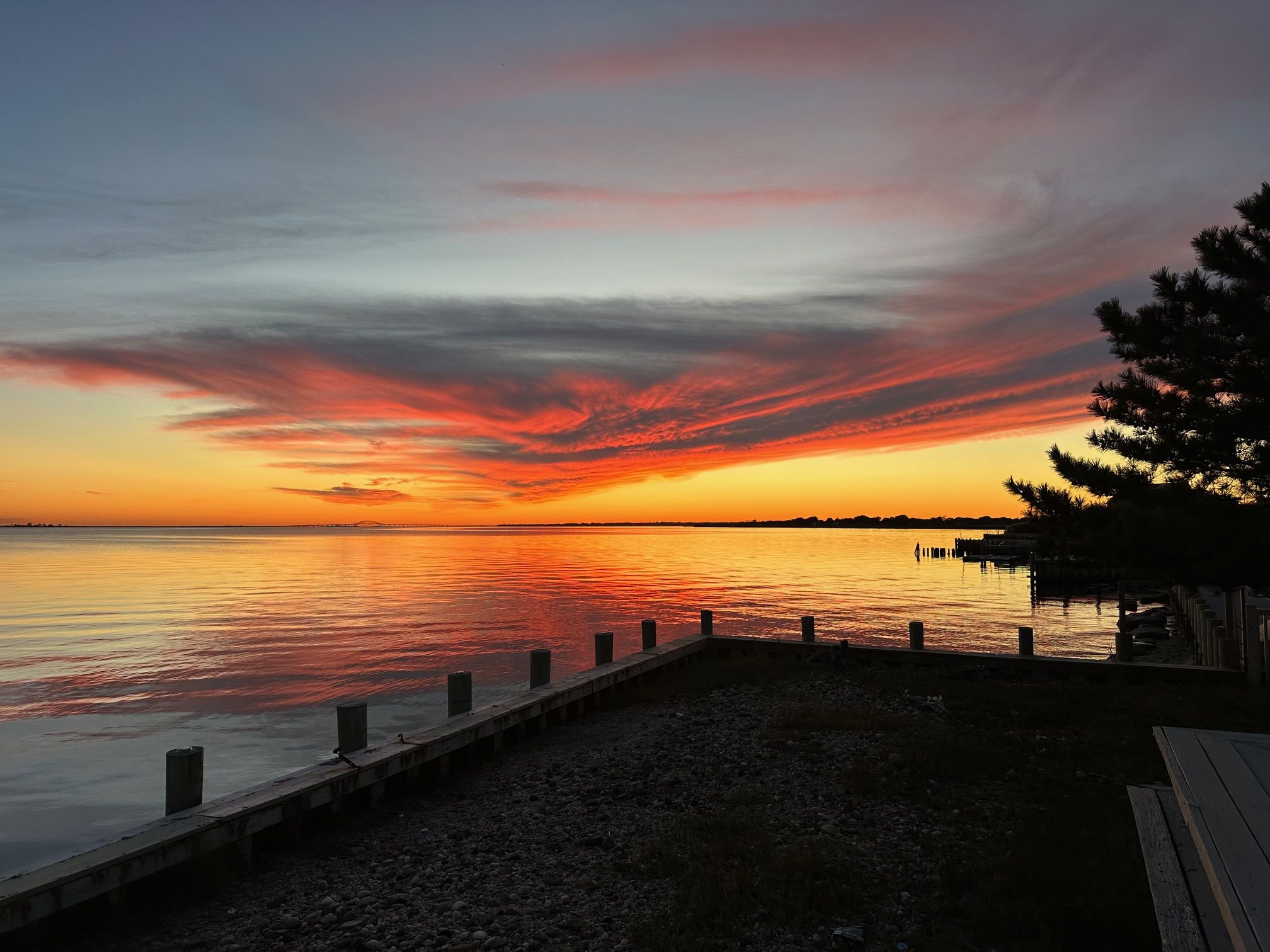 Sunset from Deck