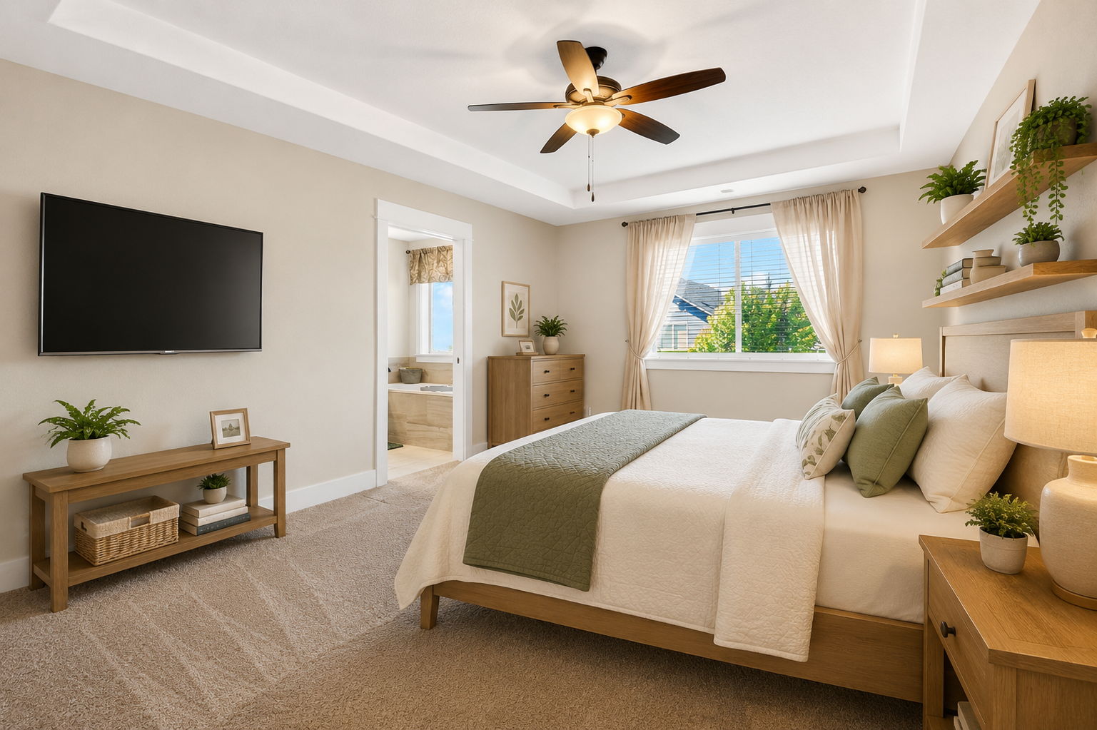 Virtually Staged!! Primary Suite