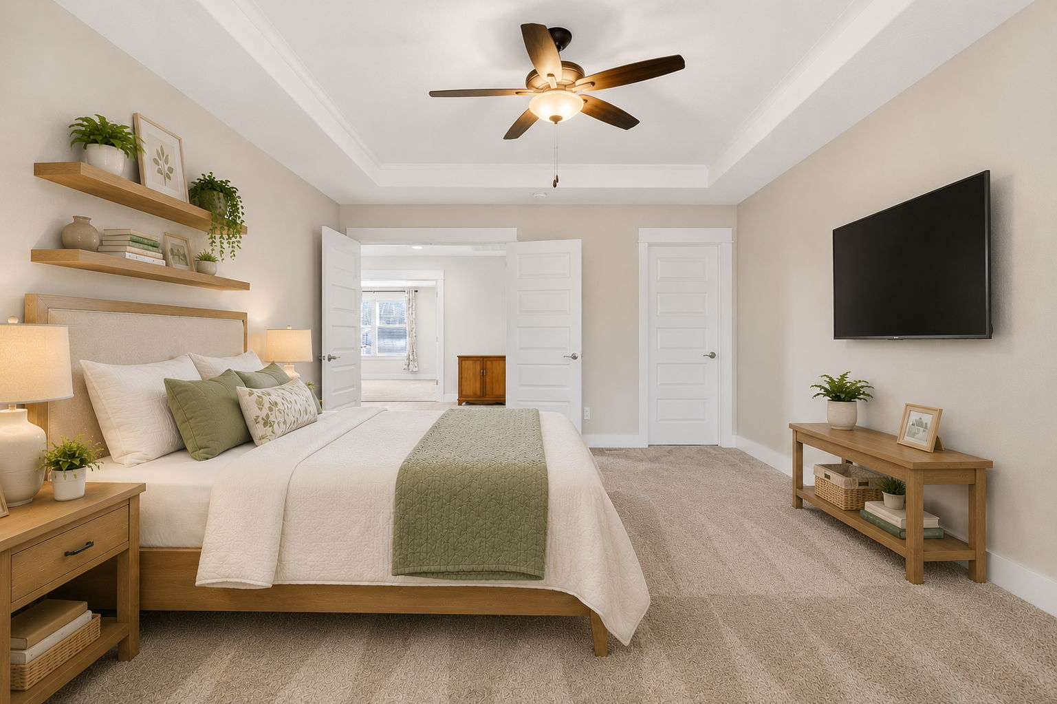Virtually Staged!! Primary Suite