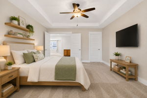 Virtually Staged!! Primary Suite