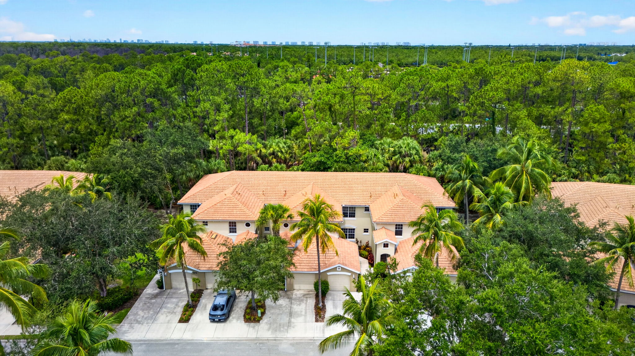 Aerial Front View